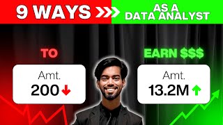 Income Sources for Data Analysts | 9 Ways to Earn Beyond a 9–5 Job (2025 Guide)