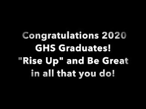 2020  Gurdon High School Senior Video