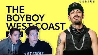 Rayhart Twins react to The Boyboy West Coast Bottoms Up Official Lyrics & Meaning | Verified