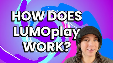 How does LUMOplay interactive floor and wall projection work?