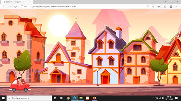 UTS Pemrograman Web - membuat background bergerak dengan menggunakan html dan css