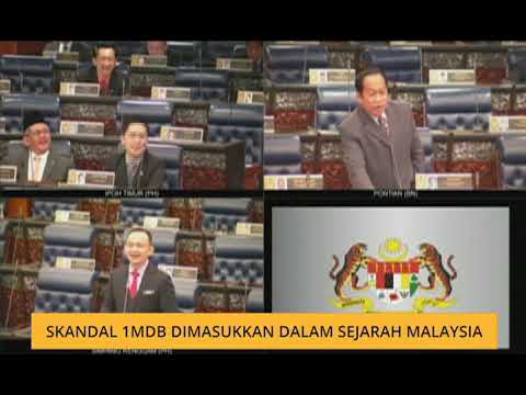 Skandal 1MDB dimasukkan dalam Sejarah Malaysia