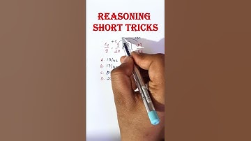 Number Analogy | Reasoning Short Tricks || Find the Missing Number ?  | #shorts CTET, TET, SUPER TET