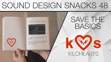 Templates (save the basics) – Sound Design Snacks 48