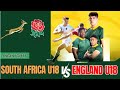 Rugby Showdown England U18 Vs South Africa U18 The Rivalry Continues Rugby Showdown England U18 Vs South Africa U18 The Rivalry Continues
