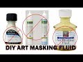 ARTHACK - DIY Art Masking Fluid  - Make your own Resist for watercolour painting