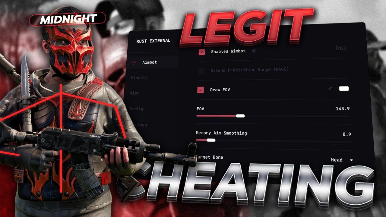 Legit CHEATING with the BEST Rust Cheats on WIPE DAY... - YouTube