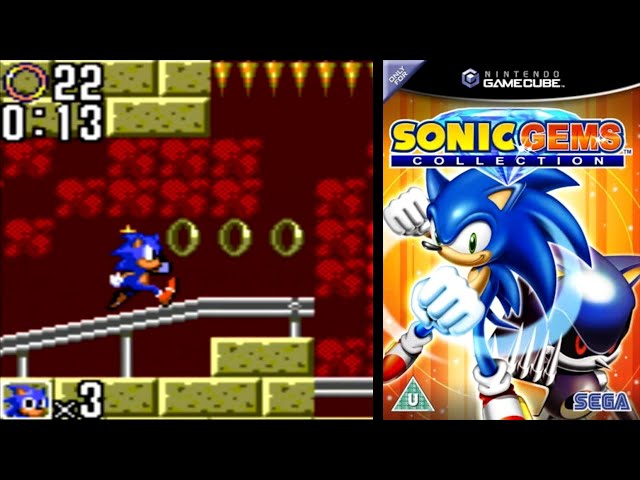 Sonic Mega Collection  (GameCube) Gameplay 