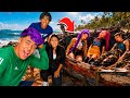 O BARCO DAS GUERREIRAS DO K-POP AFUNDOU NO MAR CHEIO DE TUBARÕES!😱😱🦈 *Estevão salvou elas?