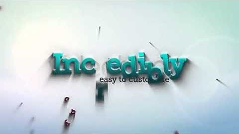 FREE Bold Titles Logo Reveler   Intro Template   After Effects CS6