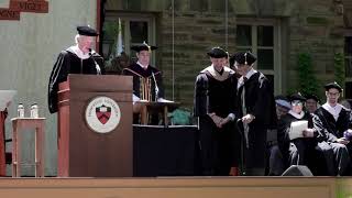 Princeton University Honorary Degrees - Robert Geddes