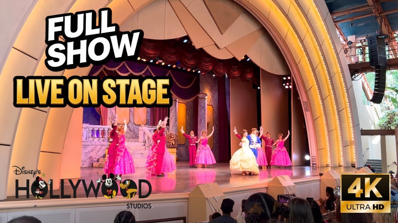 Beauty and the Beast Live on Stage FULL SHOW | Disney’s Hollywood Studios 4K