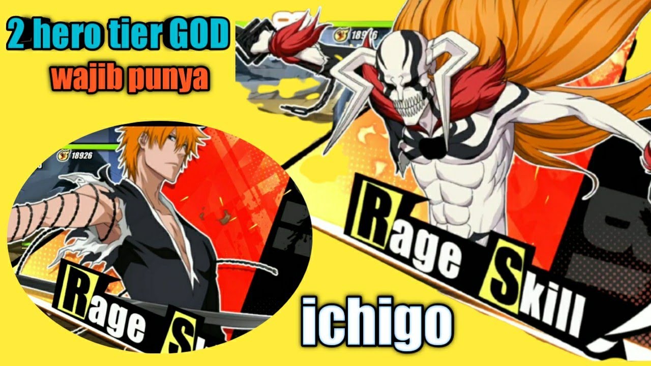 2 hero tier GOD hollow ichigo & ichigo mugetsu bleach eternal immortal