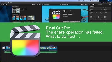 FCPX Render Error