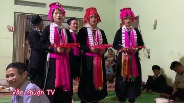 Hát đối đáp bên nhà trai trong đám cưới dân tộc dao tuyển tại bản mười xã Tân dương huyện bảo yên