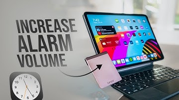 How to Increase Volume of Alarm on iPad (tutorial)
