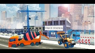 Police Station Construction 3D Gameplay Video Android/iOS screenshot 1