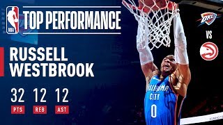 Russell Westbrook Notches 100th Career Triple Double!!!