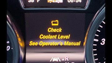 How to Add the Proper Coolant to Your Mercedes ML350 or GLE350 (2012 - 2018) - "Check Coolant Level"