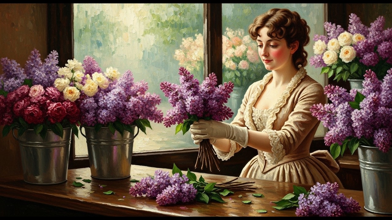 Visual Poems | Claude Monet | Paris in Bloom: Spring at Les Halles (2K Visual Story)