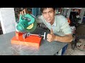 How to change a circular saw to a chop saw.(chế máy cắt bàn tự cưa đĩa)