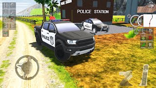 Offroad Police Car Driving Simulator Game - Police Pickup Truck Drive  -Android Gameplay screenshot 5