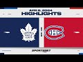 Nhl highlights  maple leafs vs canadiens  april 6 2024