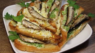 Вкусные закуски | Бутерброды со шпротами | Готовим дома | Alechka Lebedeva Вкусные закуски | Бутерброды со шпротами | Готовим дома | Alechka Lebedeva