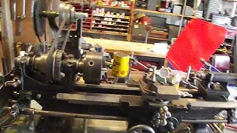 Part 1 Grizzly G0602 lathe. New (to me) set up and 1st use (precursor)