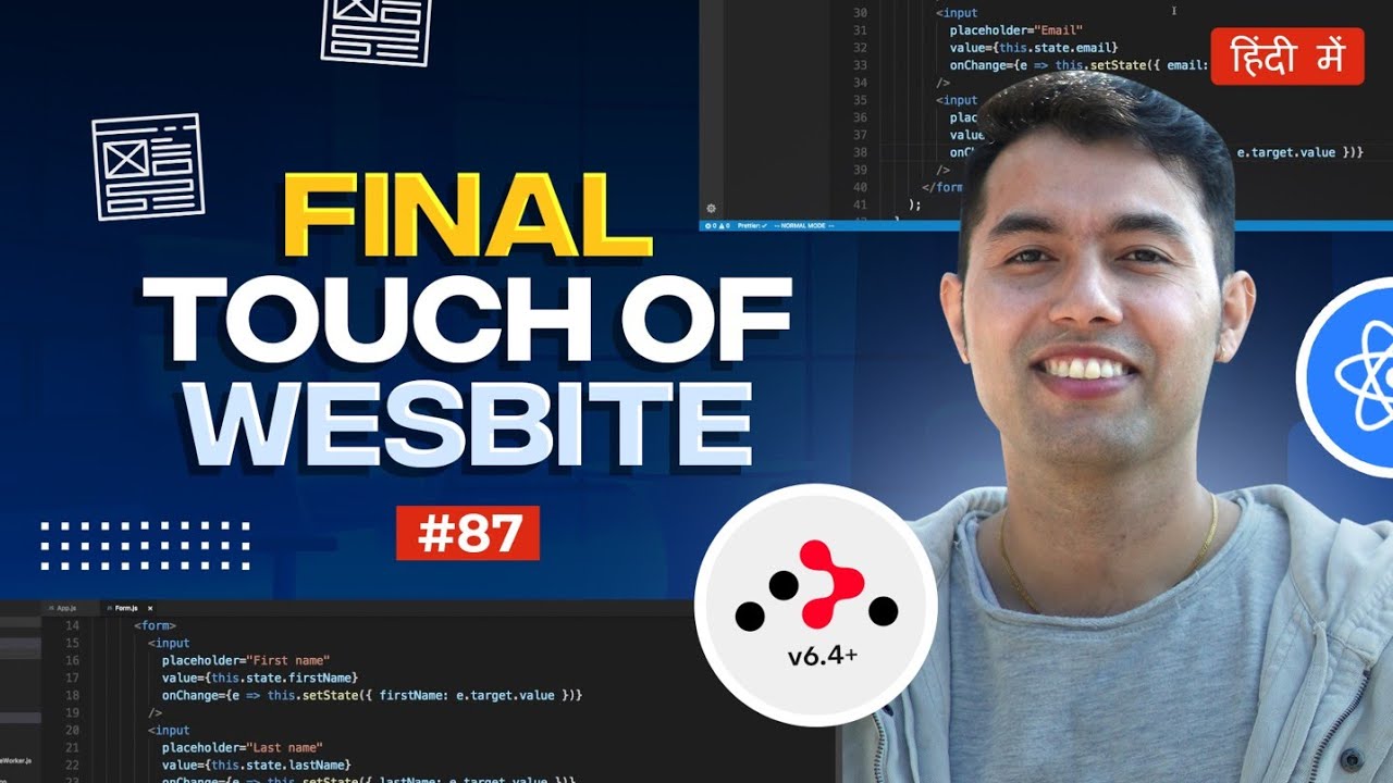 Final UI Upgrades: Perfecting Your React Movie Website - YouTube
