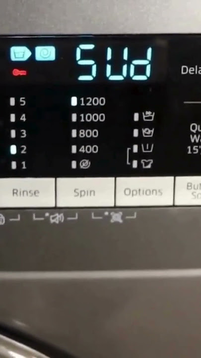 Fix Samsung Washer SUD Error in Seconds!