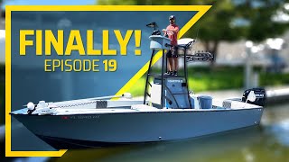 INSTALLING BOAT CLEATS, LATCHES & LOADING ON TRAILER | EP 19