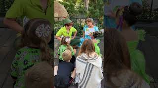 Wendy Reads The Story Of Peter Pan To Young Guests - Disneyland 102223 In Fantasyland