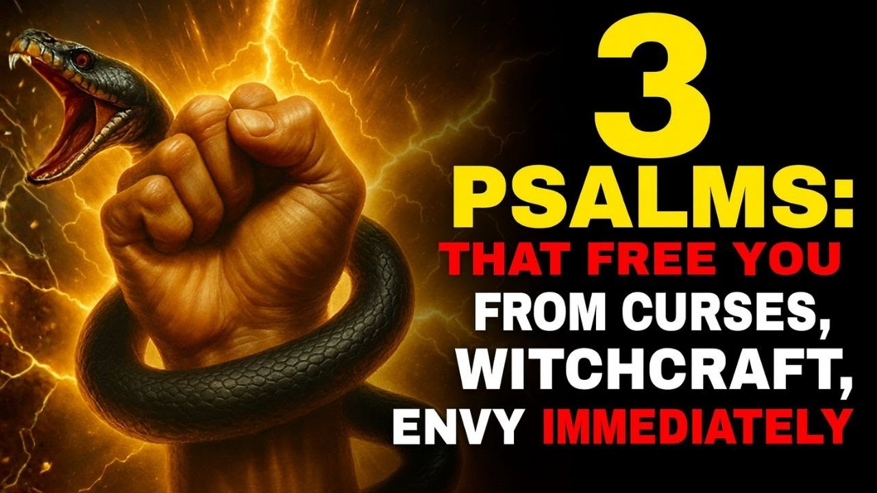Questi 3 Salmi mettono fine a tutto il male, all'invidia e alle maledizioni!