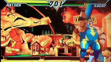 CVS2 EX RAIDEN 100% Comboカプエス2 EXライデン 十割コンボ