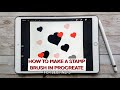How to make stamp brushes in Procreate - for beginners