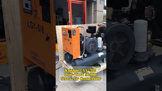 Kaishan Lgy-58 Dual-Tank Small-Power Mobile Screw Air Compressor