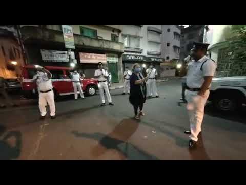 Kolkata Police Lockdown Appeal with Songs  News Sense
