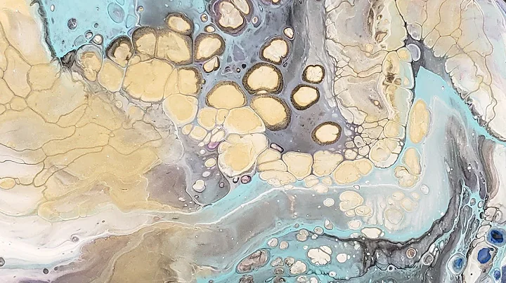 Acrylic Pour Flip Cup Dirty Pour