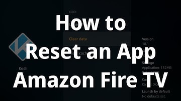 How to Reset an App on Amazon Fire TV