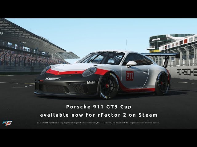 Porsche 911 GT3 Cup for rFactor 2 Trailer