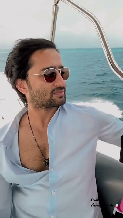 Aww...🙈 Shaheer with his ikigai | Shaheer Sheikh with wife Ruchikaa kapoor | Latest Instagram reel