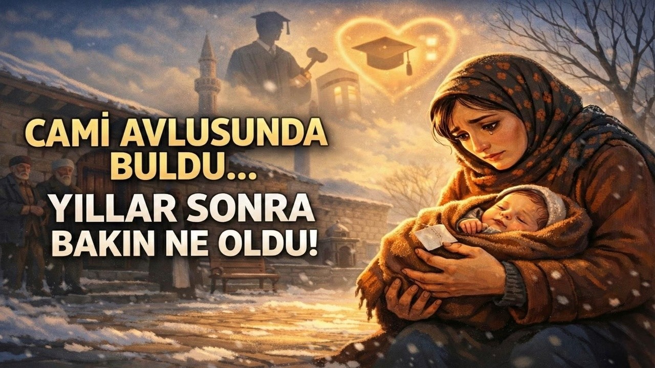 Cami Avlusunda Bulduğu Yetimi Sahiplendi… Sonunda Bakın Ne Oldu!