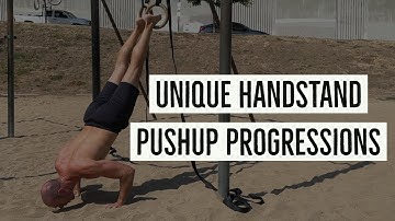 Decline Pike Pushups and Handstand Pushup Progression Tutorial (Utilizing Rings!)