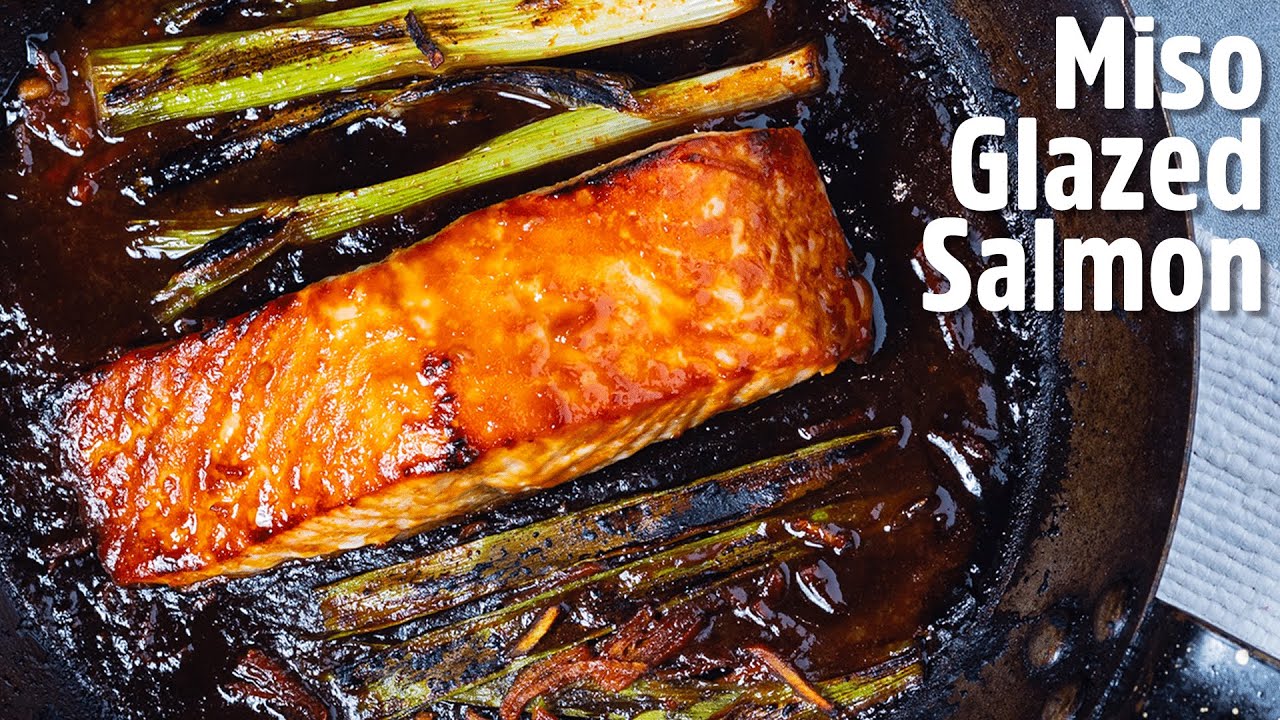 Honey Glazed Salmon The Sweet n Salty Miso Classic! YouTube