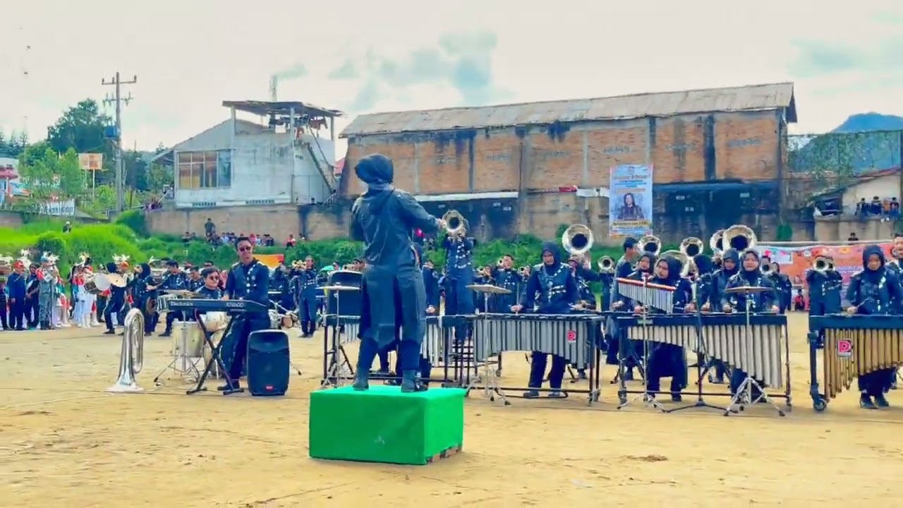 Konser kreatif MB. Gita Bahana Melodica MAN 3 Medan, FBBMBC 2023 #marchingband #berastagi