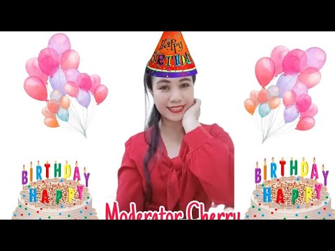 Happy Birthday Moderator Cherry ( Saudi Arabia) 🎂🎂🥰🥰🥰 - YouTube