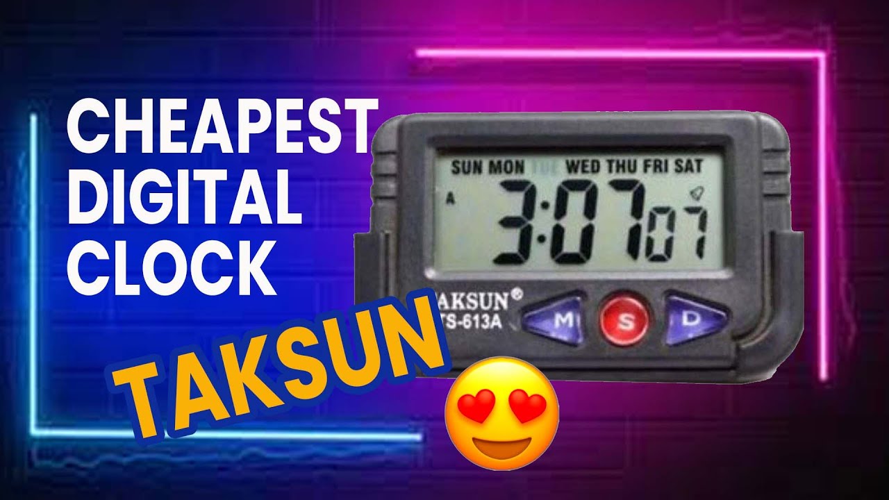 Buy TAKSUN Digital Stopwatch And Alarm Timer For Sports / Study / Exam Lcd  Digital stop watch(Multicolor) Online at desertcartINDIA