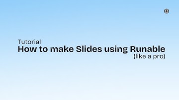 How to make "The Best AI slides" using Runable - Tutorial