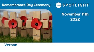 Vernon BC's Remembrance Day Ceremony - 2022
